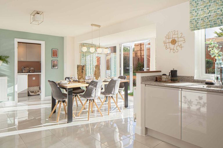 Property 3 of 7. Holden Housetype Kitchen/Dining Room - With Utility Room