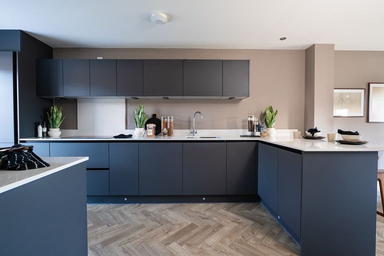 Property 3 of 15. A Modern Kitchen With Ample Storage Space