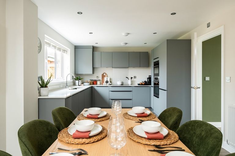 Property 1 of 11. A Modern &amp; Easy To Clean Kitchen