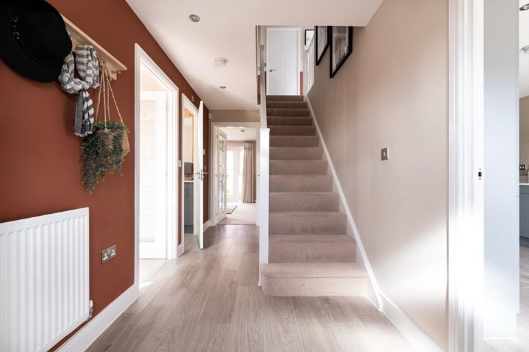 Property 3 of 12. The Marford Has A Bright And Spacious Hallway With Under Stairs Storage