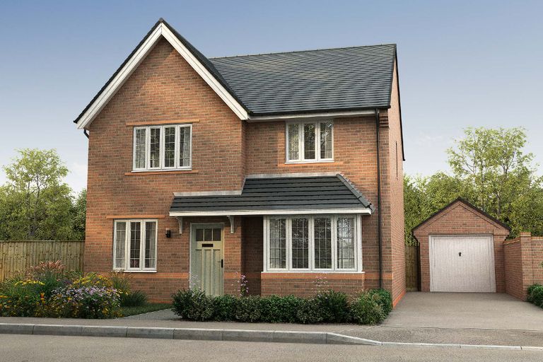 Property 1 of 13. Exterior Gwynn Four Bedroom New Build