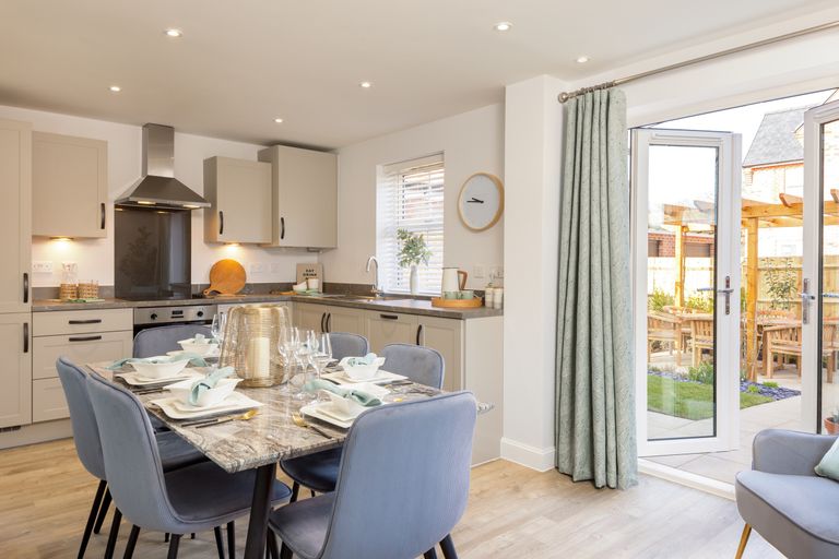 Property 2 of 8. Kitchen And Dining Room In A 3 Bed Hadley