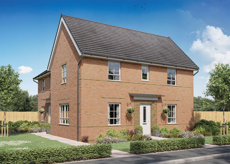 Property 1 of 10. CGI Exterior View Of Our 3 Bed Moresby Home