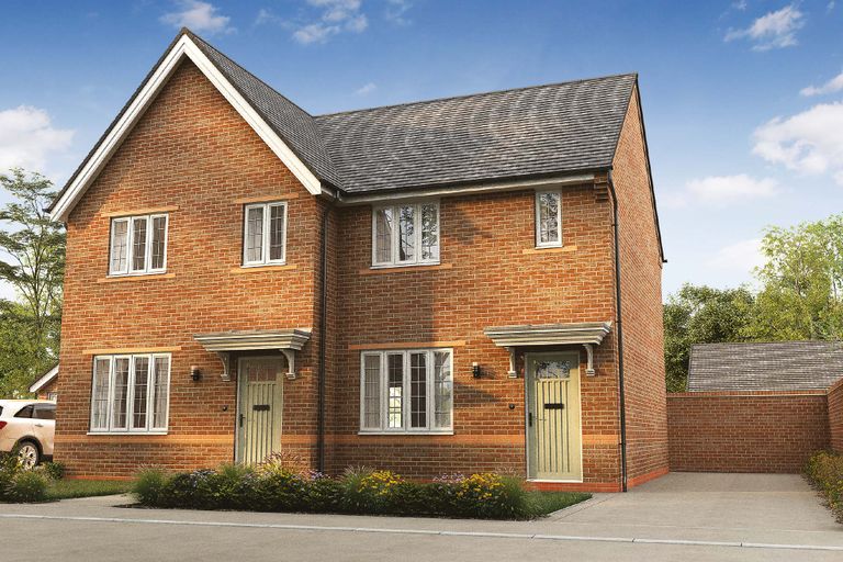 Property 1 of 8. Exterior Chesterton Two Bedroom New Build
