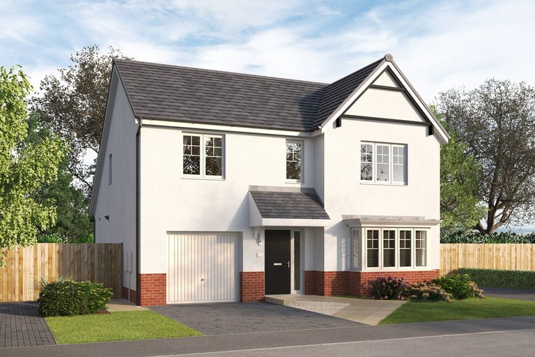 Property 1 of 10. Computer Generated Image, Indicative Exterior, New Build Home