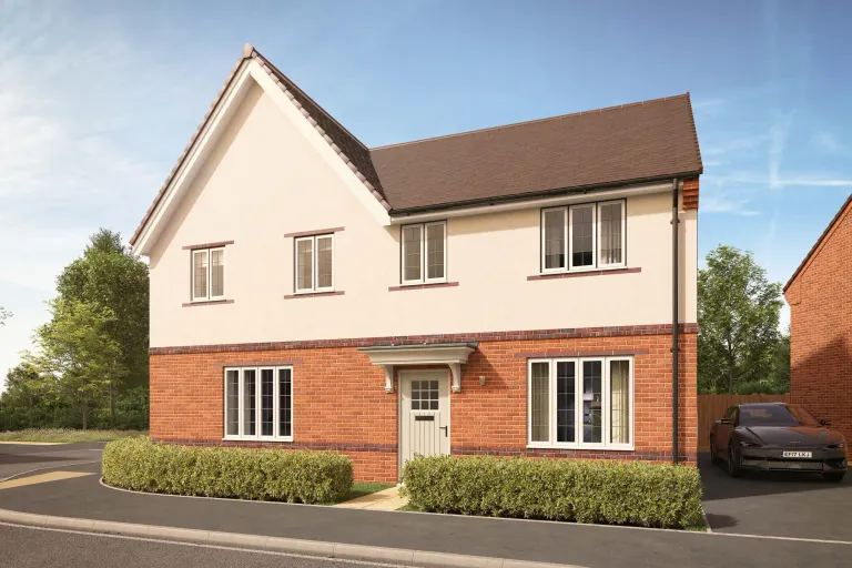 Property 1 of 9. Exterior Buxton Three Bedroom New Build - Plot 11