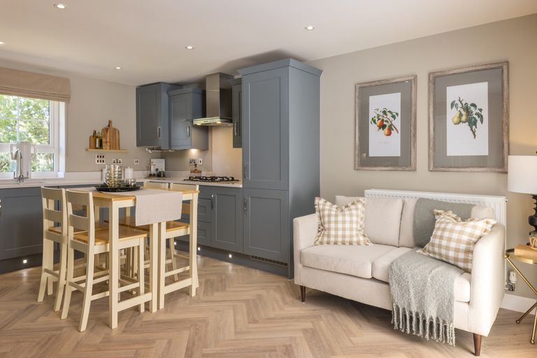 Property 2 of 10. Kitchen And Family Area In The 4 Bedroom Lavenham