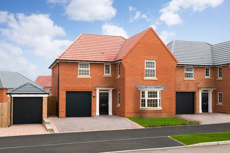 Property 1 of 10. Outside View 4 Bedroom Detached Drummond Home