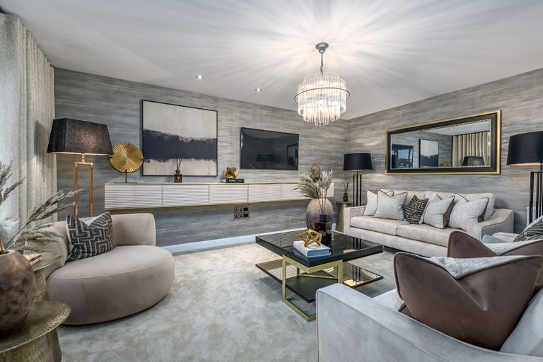 Property 3 of 10. Lounge In 4 Bedroom Balloch House Type