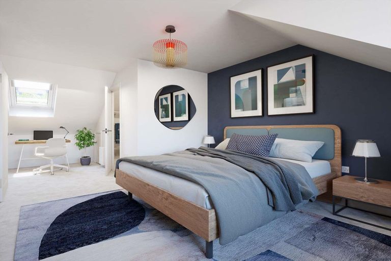 Property 1 of 14. The Main Bedroom Is Complete With A Dressing Area, Ensuite And Ample Storage