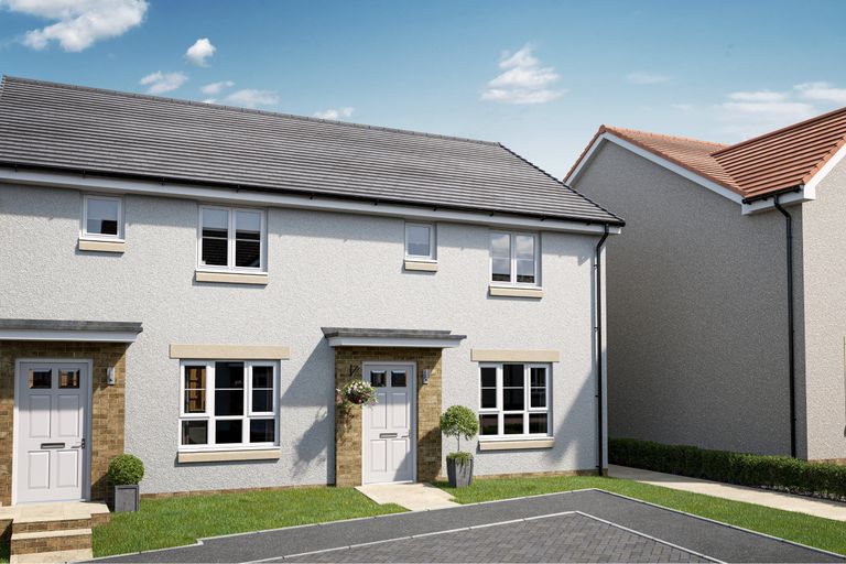 Property 1 of 7. External Image Of 3 Bed Cupar House Type