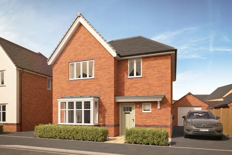 Property 1 of 11. Exterior Waggoner Three Bedroom New Build