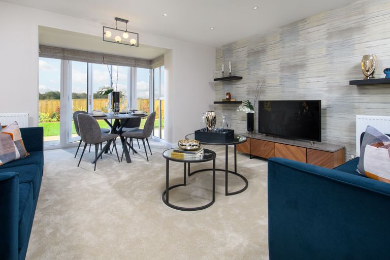 Property 3 of 9. Internal Image Of The Woodcote 3 Storey Lounge Dining Room
