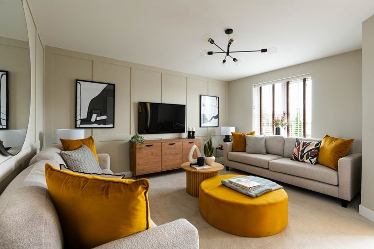 Property 1 of 11. The Separate Living Room Is An Ideal Family Space