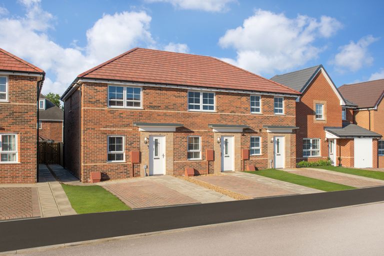 Property 1 of 7. Outside View 2 Bedroom Terraced Kenley And Denford Homes