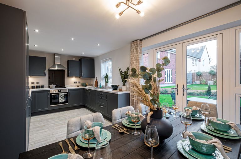Property 3 of 10. Interior View Of Our 4 Bed Kingsley Kitchen &amp; Dining