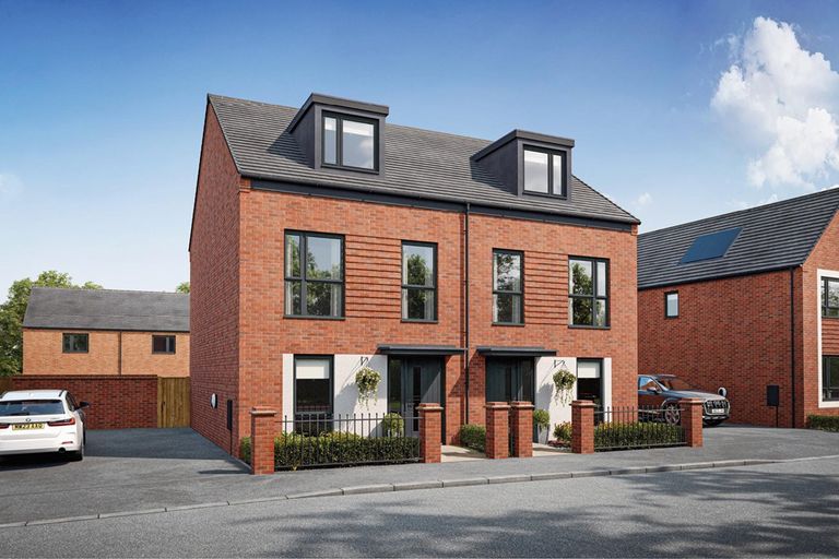 Property 1 of 13. Artist's Impression Of A Typical Owlton Home