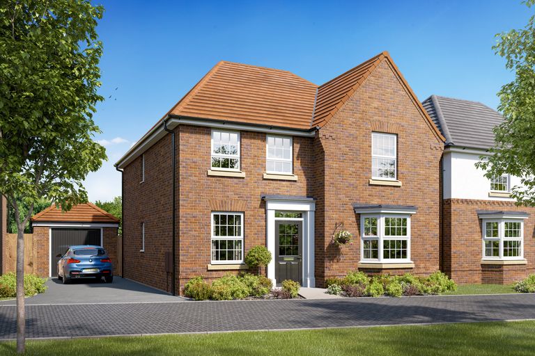 Property 2 of 8. External View  Of The Four Bedroom Holden