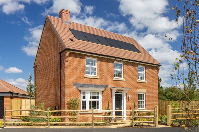 Property 1 of 10. Outside Of The 4 Bedroom Wychwood At Brookwood Meadows July 2024
