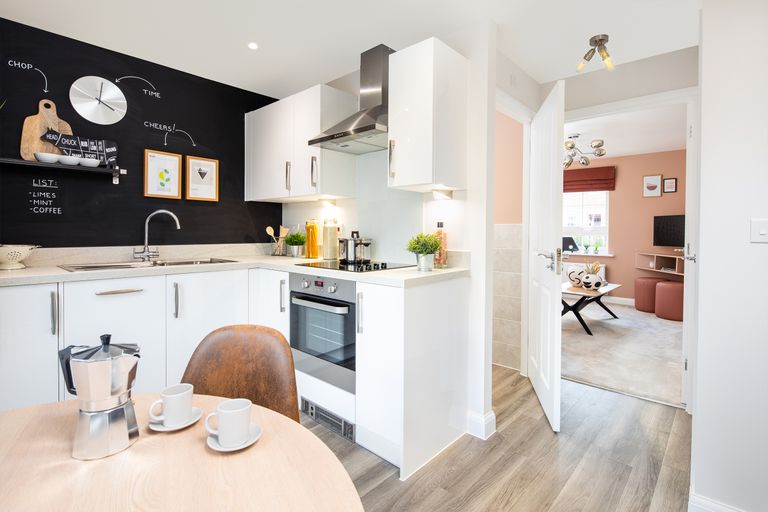 Property 2 of 9. Open Plan Kitchen In The Combe 2 Bedroom Home