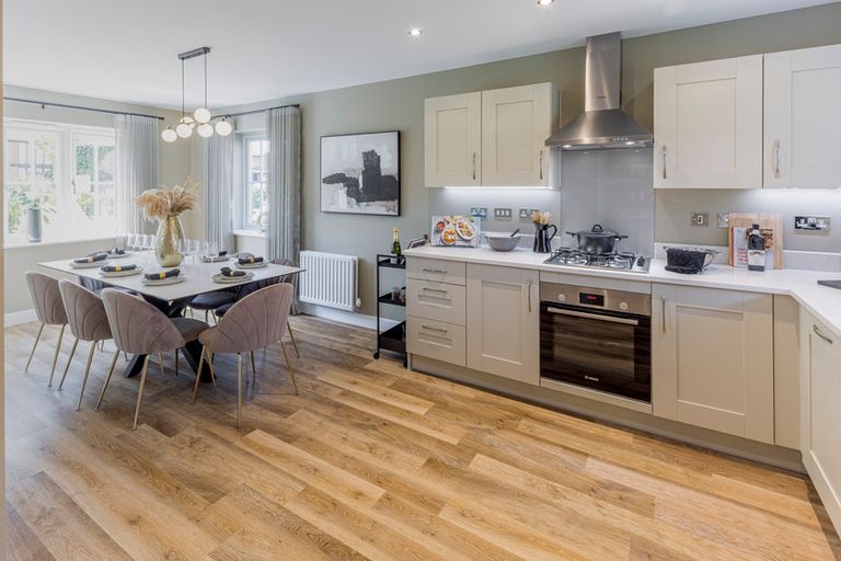 Property 2 of 11. Albany Park - Linden - Phase 2 - Cosmos (Briar) Kitchen Dining