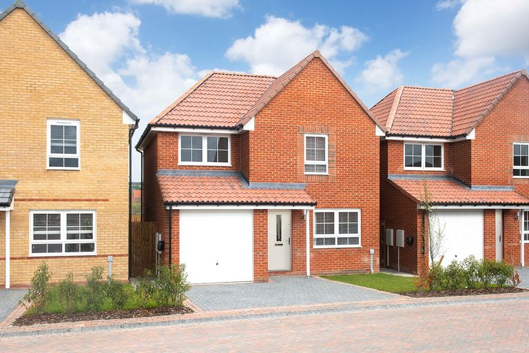 Property 1 of 9. The Exterior Of Plot 39 The Denby At Stirling Park, Brough