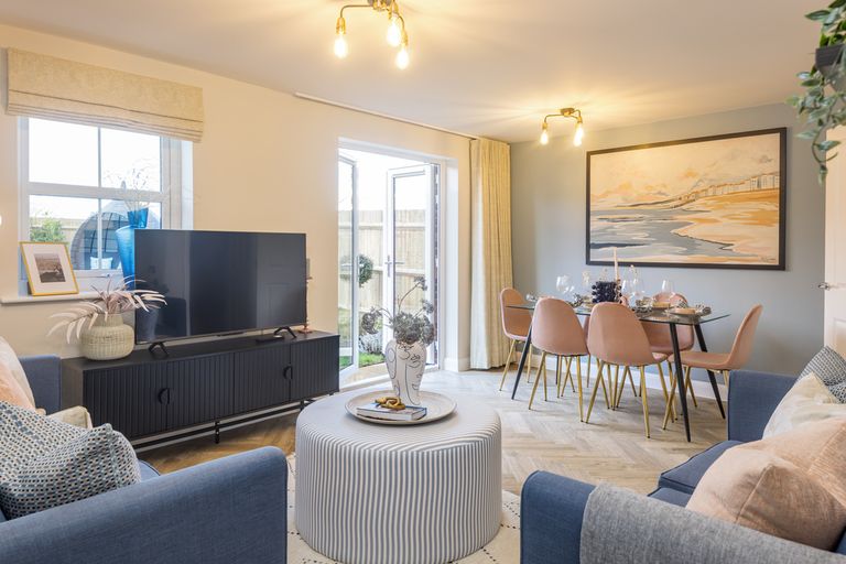 Property 2 of 8. Internal Shot Of The Dining/Living Area In The Portmore