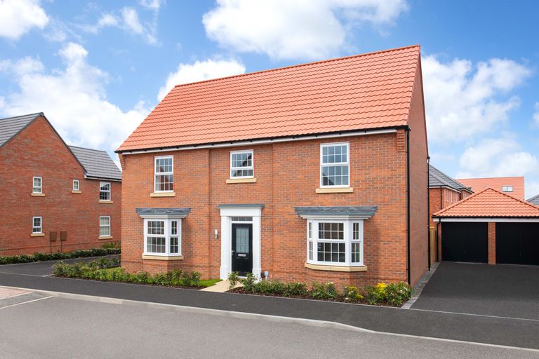 Property 1 of 10. External View Of A Detached Home