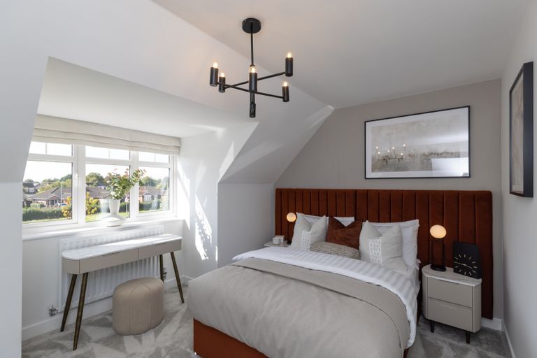Property 3 of 6. Eastbrook Village-The Oakham-Bedroom-House Banner