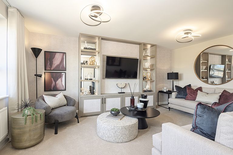 Property 2 of 8. Spacious Lounge In The Radleigh 4 Bedroom Home