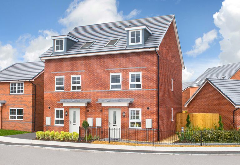 Property 1 of 10. External Image Of The Norbury 3 Storey Home