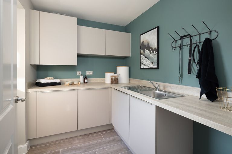 Property 3 of 9. Dwh Clipstone Park The Earlswood Show Home Utility Room
