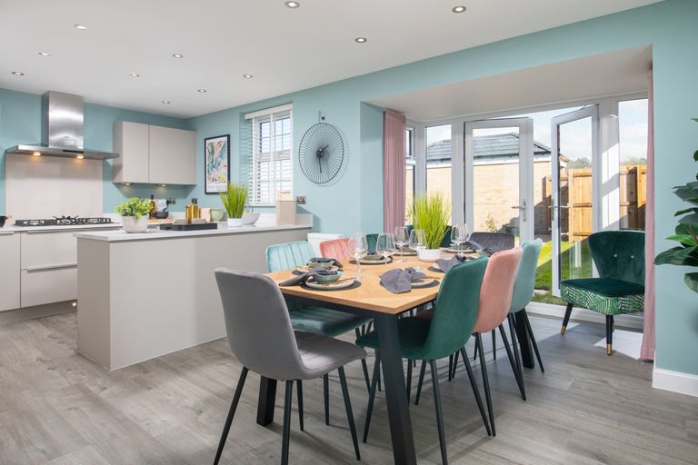 Property 1 of 8. Inside View Of 4 Bedroom Detached Hollinwood Kitchen