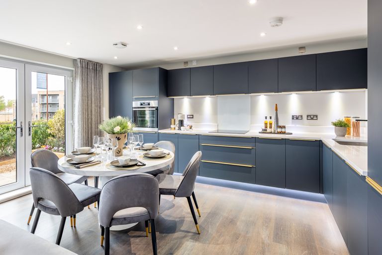 Property 2 of 9. Kitchen/Dining Space In 3 Bedroom Apartment