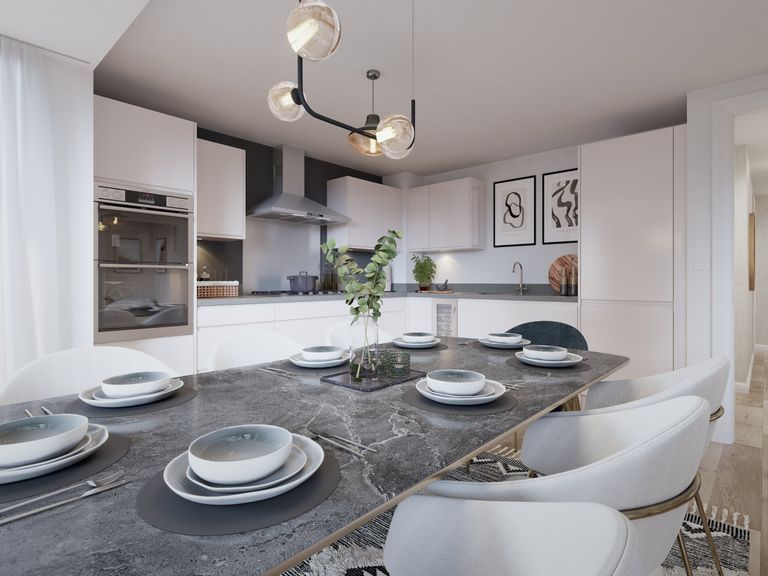 Property 3 of 10. Milford Kitchen-Diner CGI