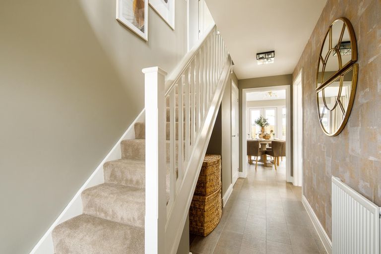 Property 2 of 12. A Warm Hallway Welcomes You Home