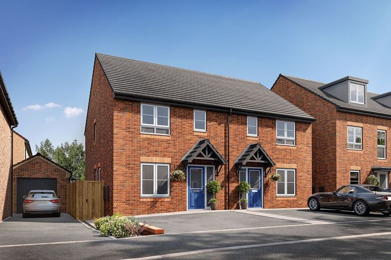 Property 2 of 10. Artists Impression Of The Brambleford Semi-Detached