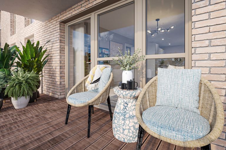 Property 2 of 6. Balcony