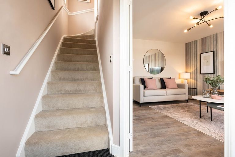 Property 2 of 12. The Hallway Welcomes You Into The Lounge