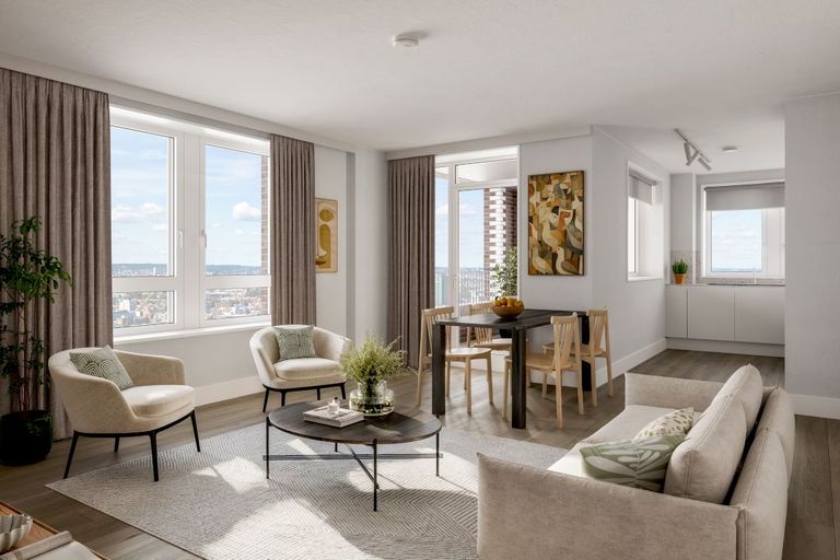 Property 2 of 6. Living Room CGI