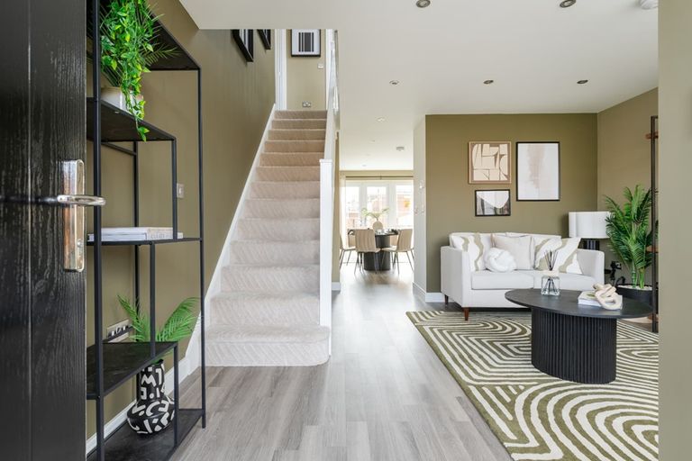 Property 2 of 12. The Hallway Welcomes You Into The Open Plan Lounge