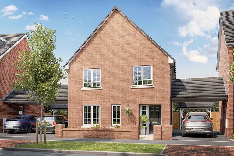 Property 1 of 13. Artist's Impression Of A Typical Bittesford Home