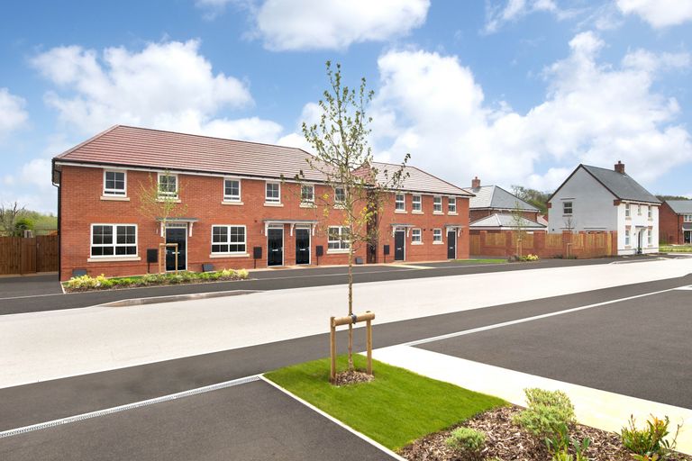 Property 2 of 10. Heritage Grange Archford &amp; Wilford Street Scene