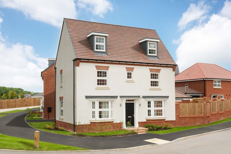 Property 1 of 10. White Rendered Hertford Home