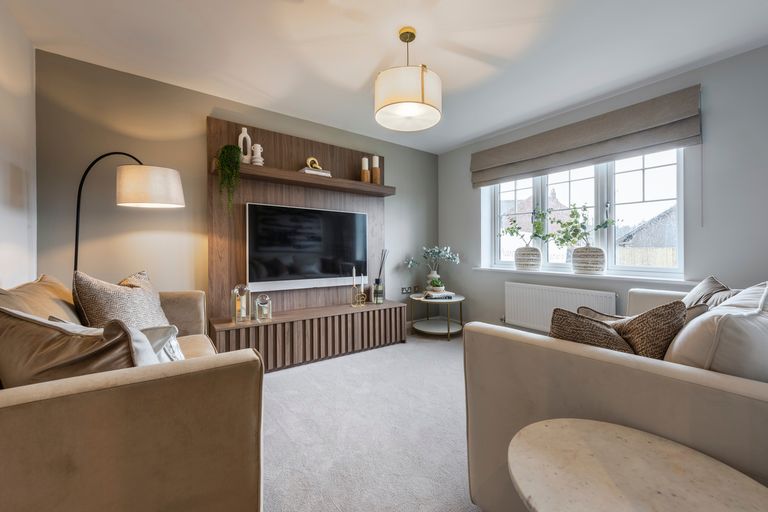Property 2 of 13. Indicative Living Room, Contemporary Modern Decoration