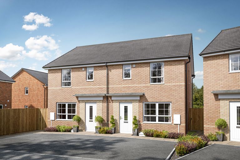 Property 1 of 10. Aston Grange A3 Ellerton Brick CGI