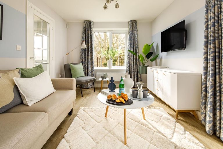 Property 3 of 10. The Lounge Is Flooded With Natural Light From Both Windows