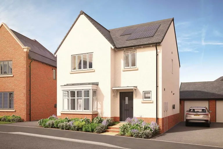 Property 1 of 12. Exterior Wixham Three Bedroom New Build