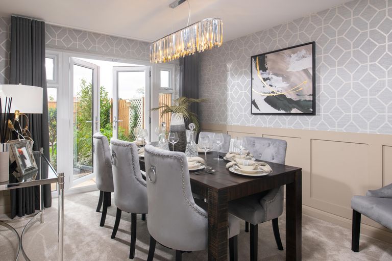 Property 2 of 10. The Hawthorns Chelworth Dining Room