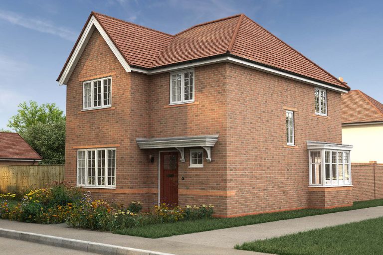 Property 1 of 12. Exterior Hillcott Four Bedroom New Build